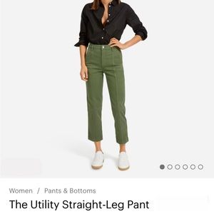 Everlane Straight Leg Utility Pants